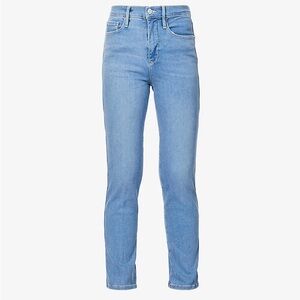 Frame Denim Light Blue Straight Leg Jeans